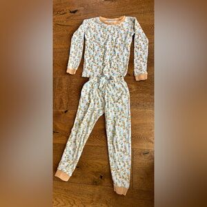 Burt's Bees Size 6 Kids Pajama Set with Orange Fruit